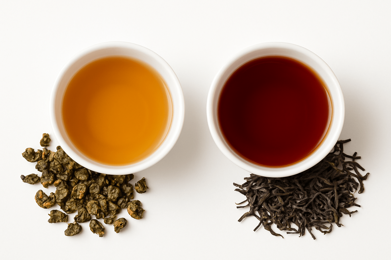 Oolong vs. Black Tea: How Oxidation Shapes Flavor & Chemistry
