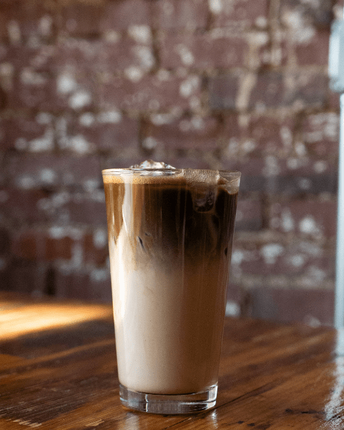 Orange Mocha Houjicha Latte