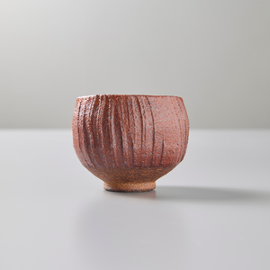 Red Ceramic Teacup