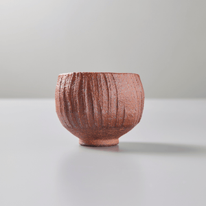 Red Ceramic Teacup