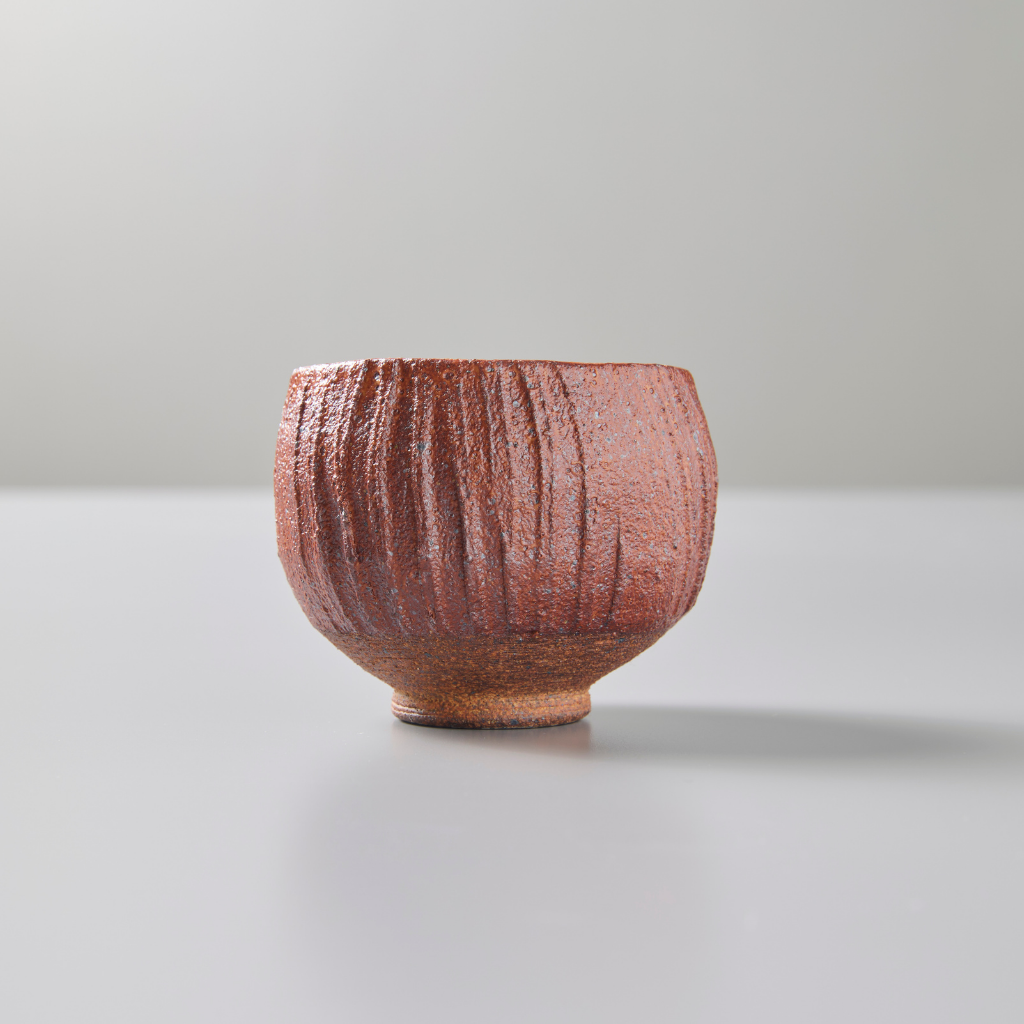 Red Ceramic Teacup
