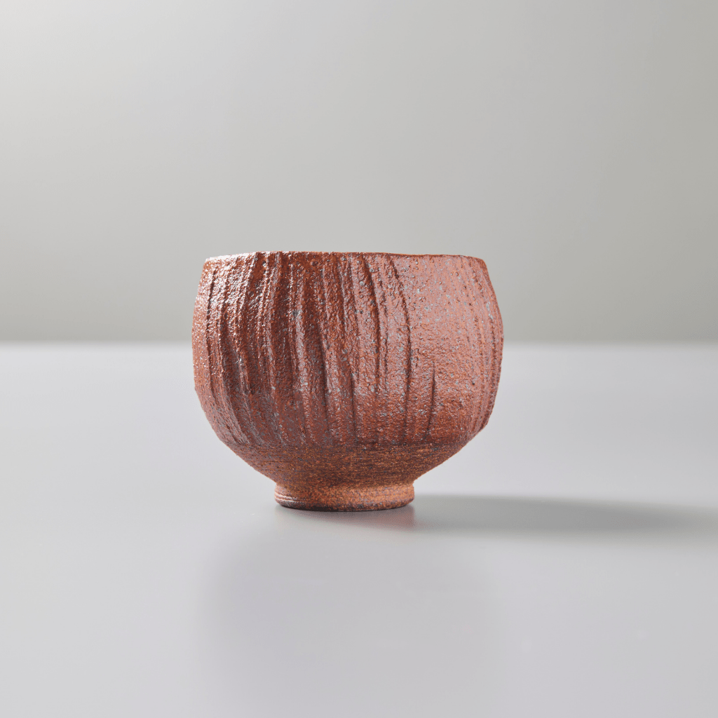 Red Ceramic Teacup